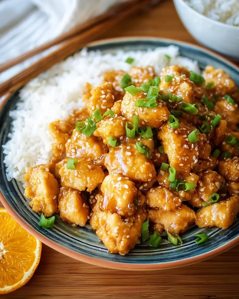 Oven Baked Orange Chicken