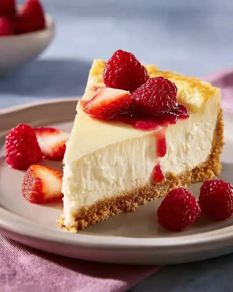 Easy Sour Cream Cheesecake