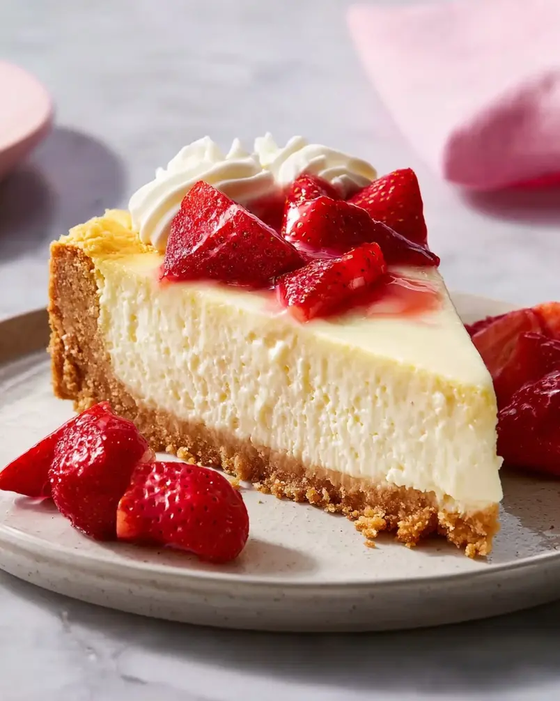 Easy Sour Cream Cheesecake 2 Cooking process image